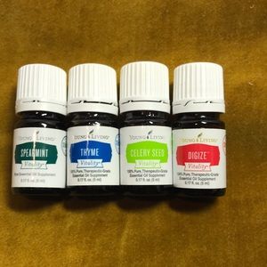 Bundle of 4 Essential oils, 5ml each new